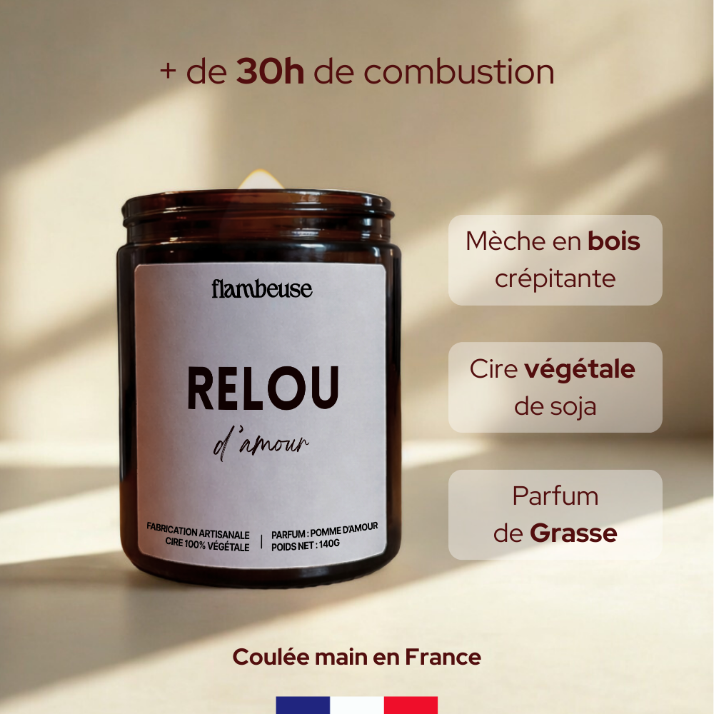 Bougie "Relou d'amour"