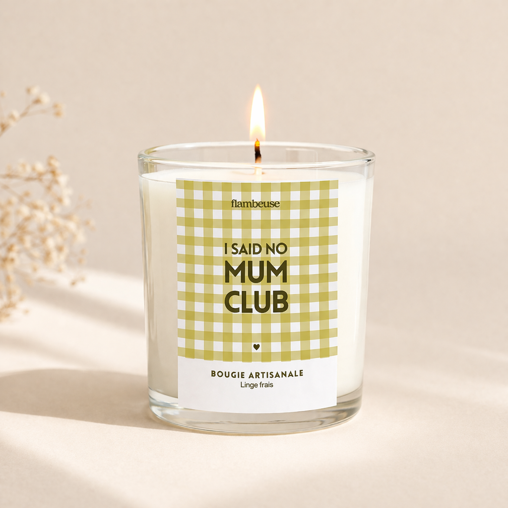 Bougie "I SAID NO MUM CLUB"