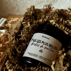 Bougie "T'as les plus belles boules du quartier"