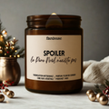 Bougie "Spoiler : Le Père-Noël n'existe pas"