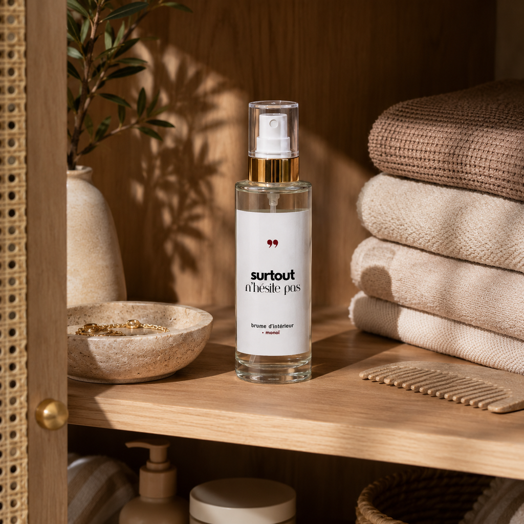 Brume d'intérieur parfumée - "Surtout, n'hésite pas"