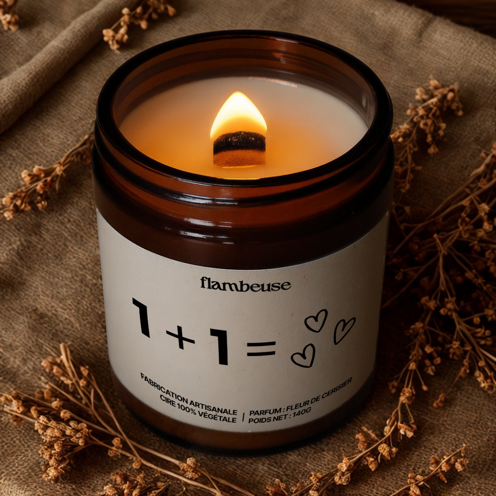 Bougie "1+1=3"