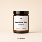 Bougie "Besoin de rien, envie de toi"