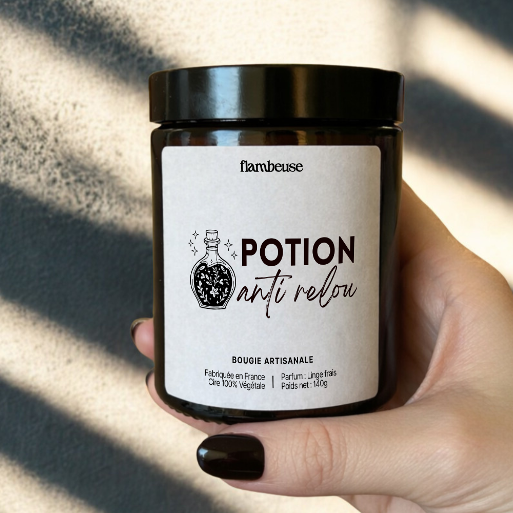 Bougie "Potion anti relou"