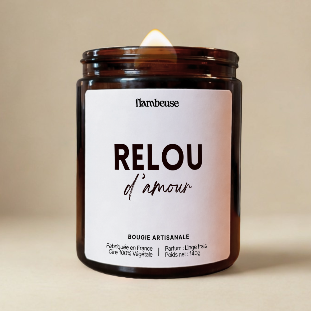 Bougie "Relou d'amour"