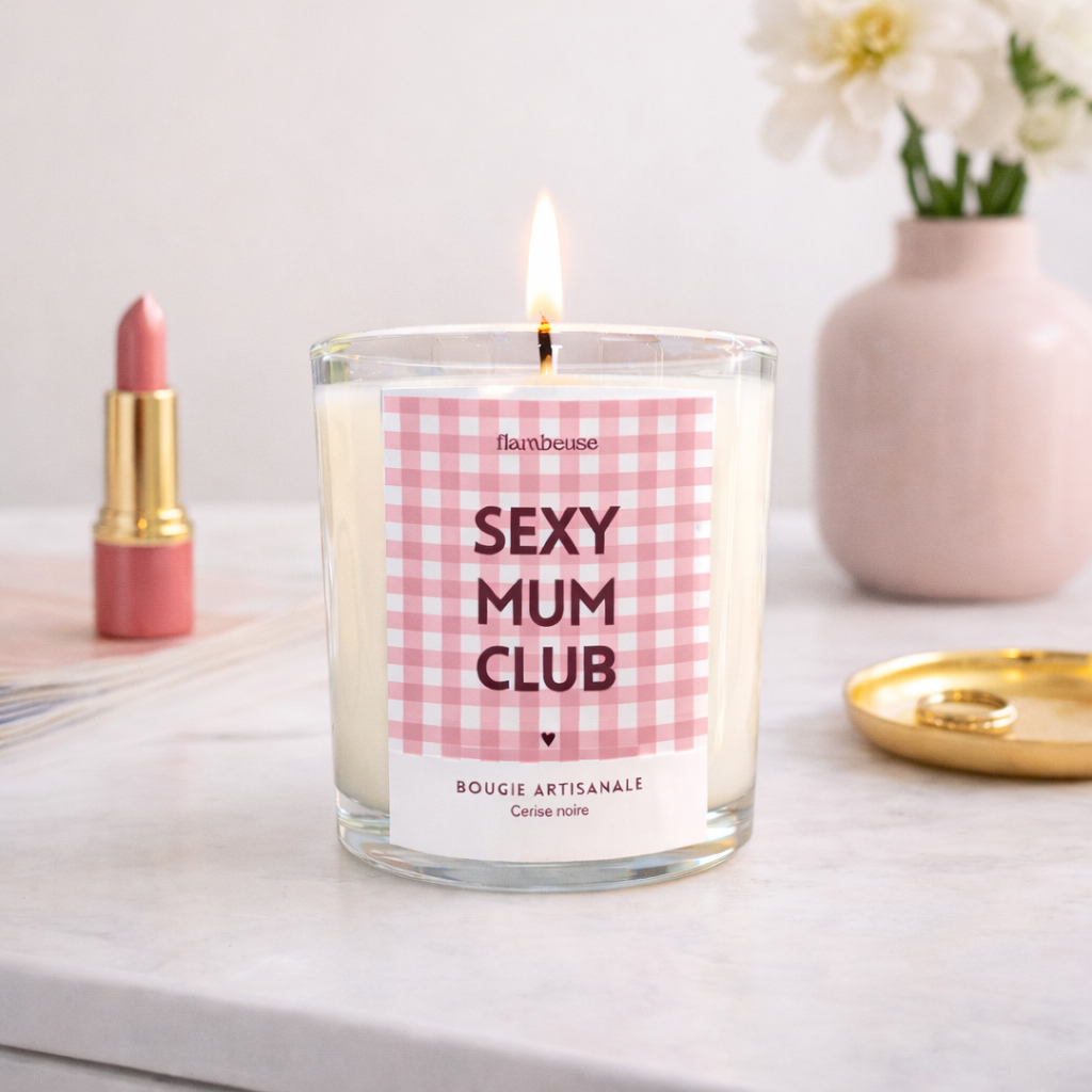 Bougie "SEXY MUM CLUB"