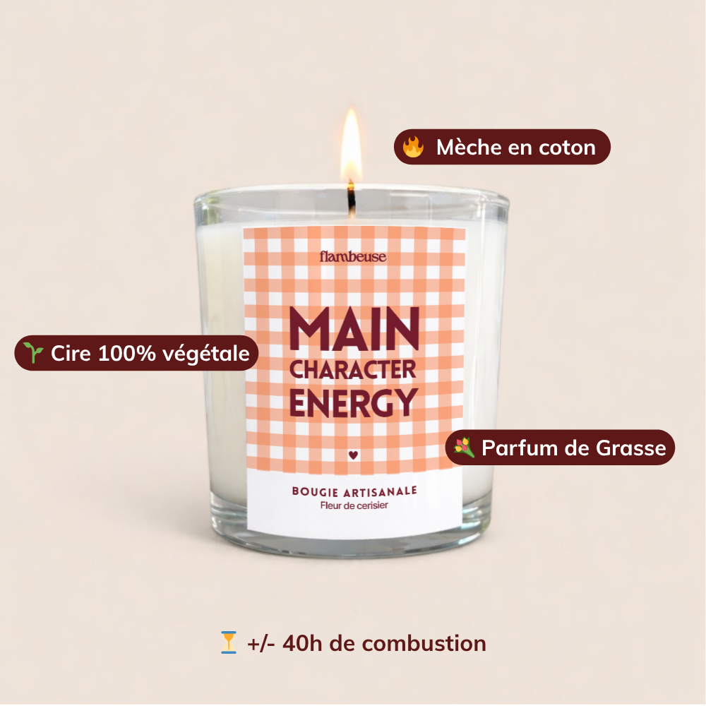 Bougie Vichy 180g - Main Character Energy