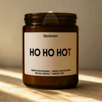 Bougie "HO HO HOT"