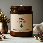 Bougie "Noël en famille"