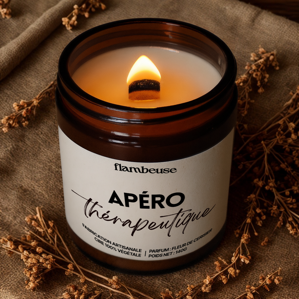 Bougie "Apéro thérapeutique"