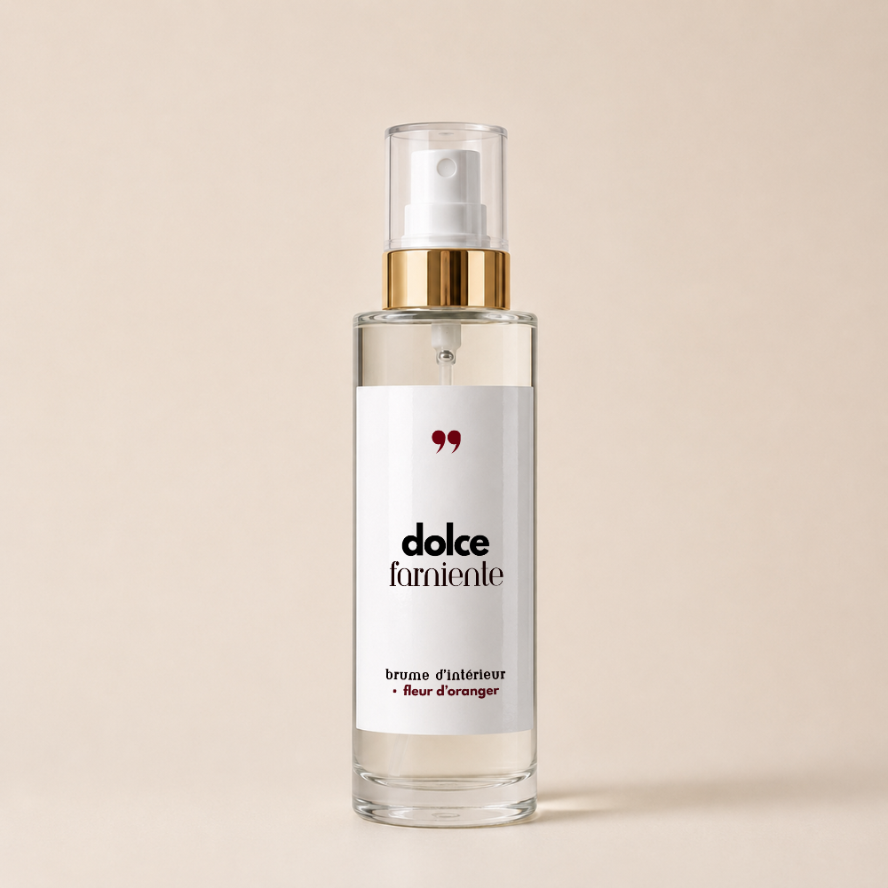 Brume d'intérieur parfumée Fleur d'oranger - "Dolce Farniente"