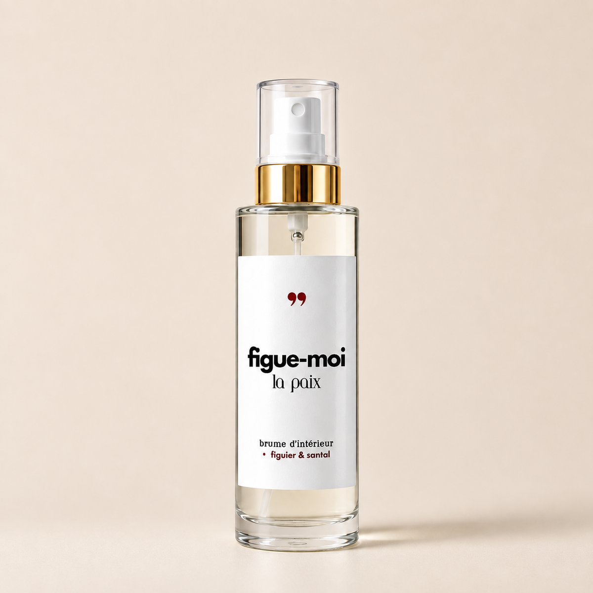 Brume d'intérieur parfumée Figuier Santal - "Figue-moi la paix"
