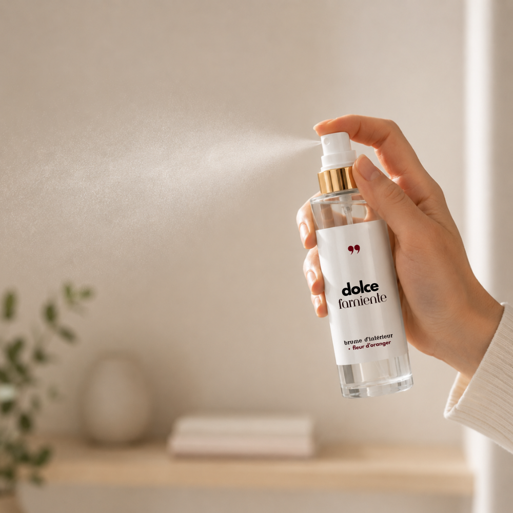 Brume d'intérieur parfumée Fleur d'oranger - "Dolce Farniente"
