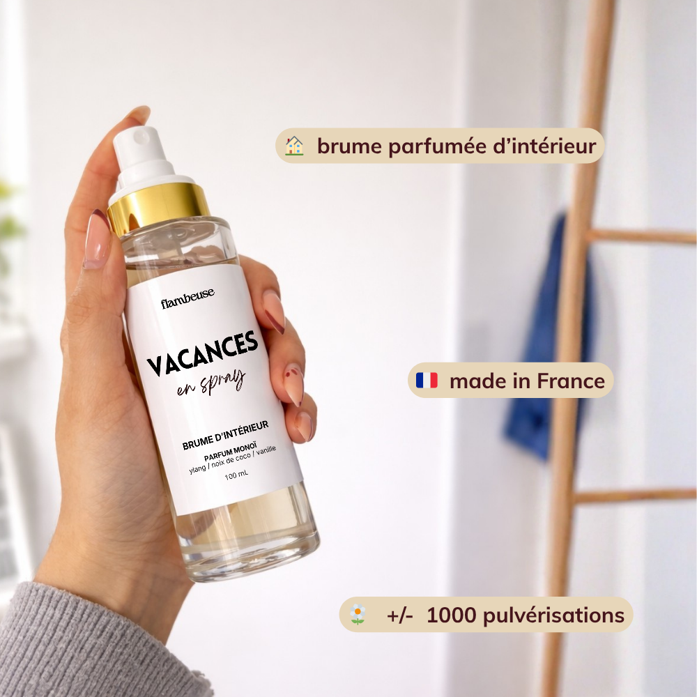 Brume d'intérieur parfumée - "Vacances en spray"