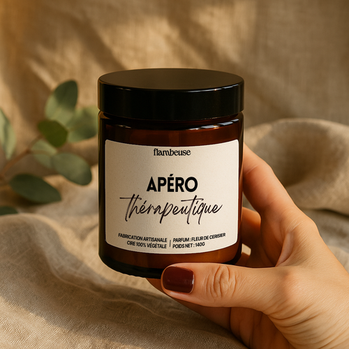 Bougie "Apéro thérapeutique"