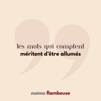 Bougie "Je t'aime mais range tes chaussettes"