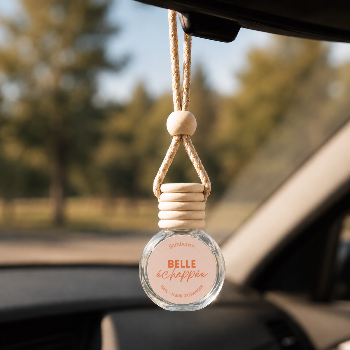 Diffuseur Voiture Rechargeable 10mL - Fleur d'oranger