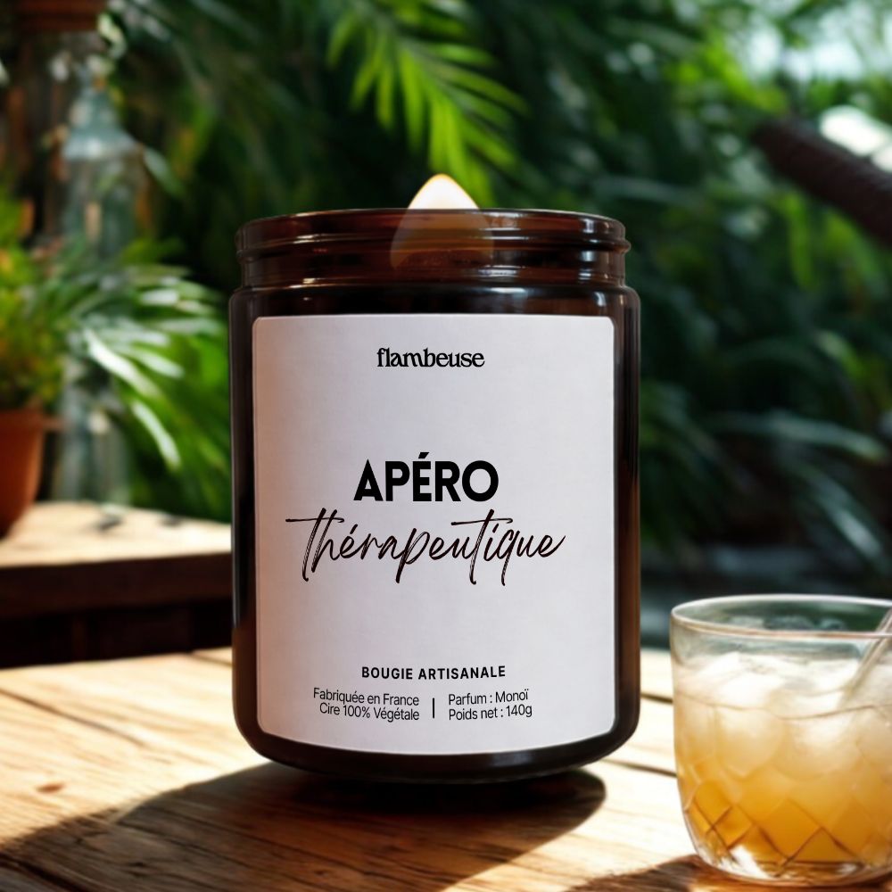 Bougie "Apéro thérapeutique"